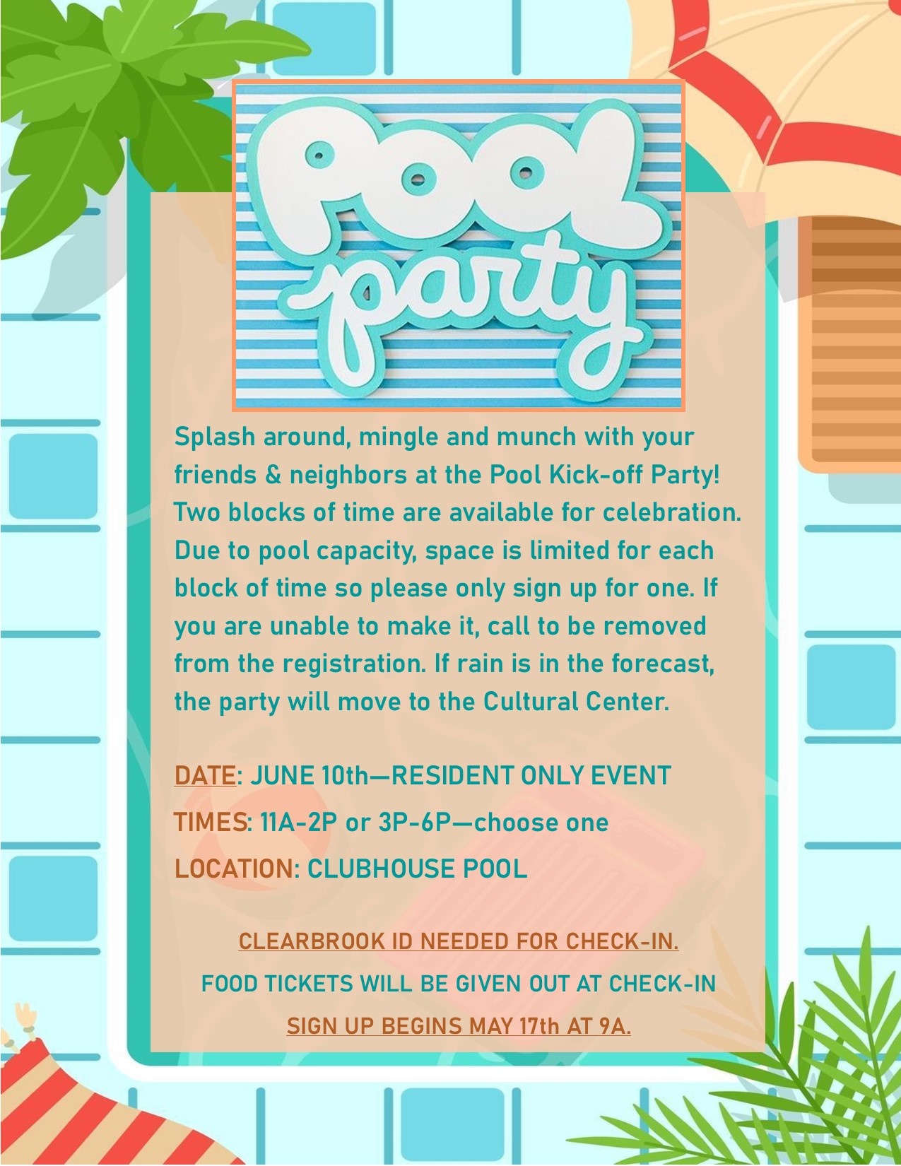 Clearbrook Community Association Announcements Lifestyle Updates